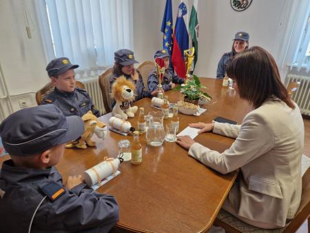 Sprejem za mlade gasilce2